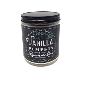 Bath & Body Works Vanilla Pumpkin Marshmallow Scented Candle